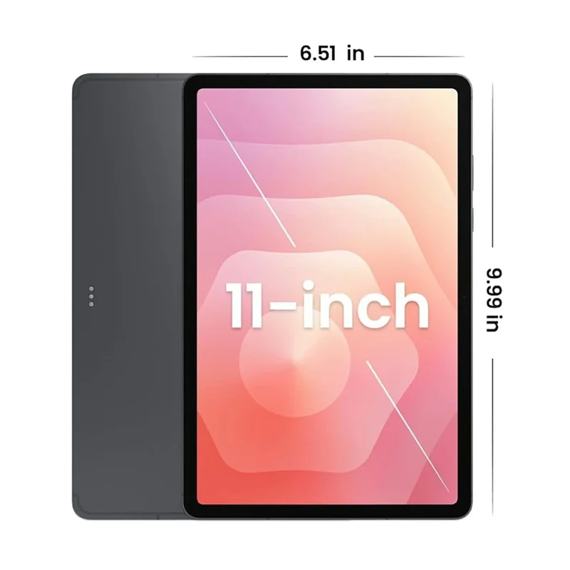 Étui pour Samsung Galaxy Tab S11 avec support intégré et sangle de poignet, housse pour tablette en PC + silicone - Bleu marine + Noir