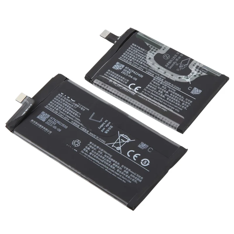 Für vivo X Fold2 V2266A 3,91 V 4740 mAh Li-Polymer Akku-Einheit (ohne Logo) (Codierung: B-Y6+B-Y7)