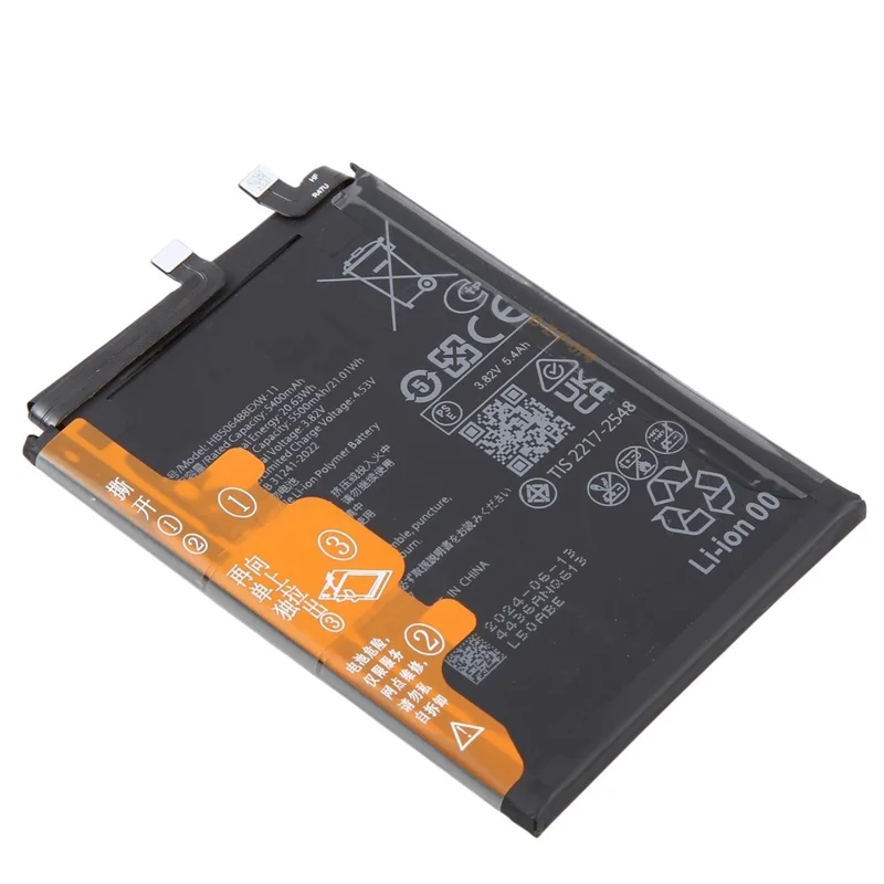 Batteria Li-Polimero di Ricambio da 5400 mAh 3,82 V per Huawei nova 14 Pro 5G (Senza Logo) (Codice: HB506488EXW-11)