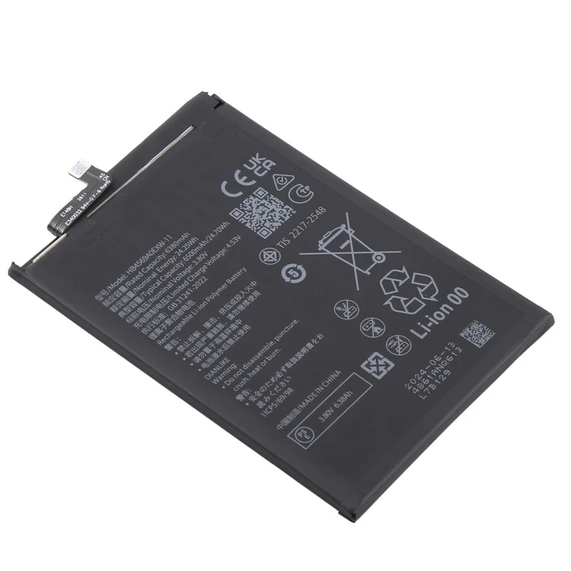 For Huawei Mate 70 Air 3.80V 6380mAh Li-Polymer Battery Assembly Part (Without Logo) (Encode: HB4569A0EXW-11)