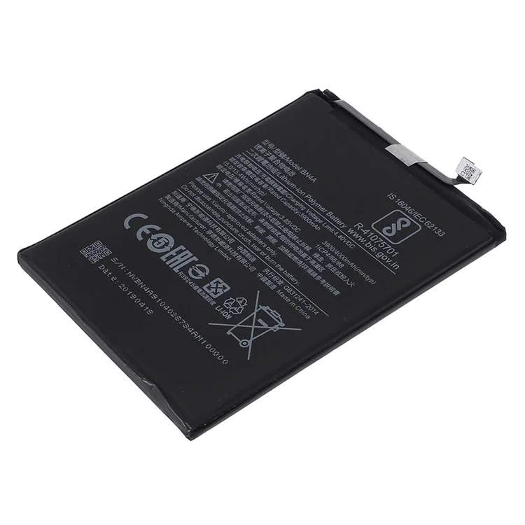 For Xiaomi Redmi Note 7 / Note 7 Pro 3.85V 3900mAh Rechargeable Li-ion Battery Replacement Part (Encode: BN4A) (without Logo)