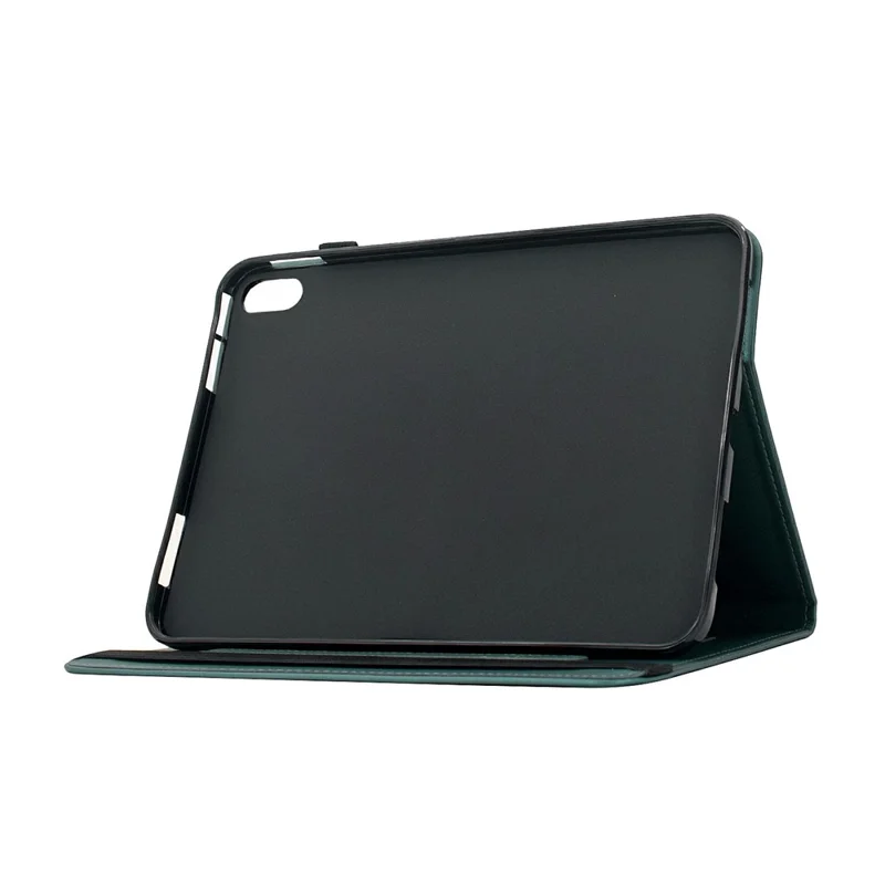 For Xiaomi Redmi Pad 2 Pro Case Solid Color PU Leather Card Holder Stand Tablet Cover - Green