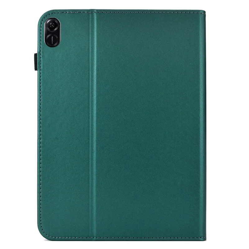 For Honor Pad X9 / Pad X8a Case Solid Color PU Leather Card Holder Stand Tablet Cover - Green