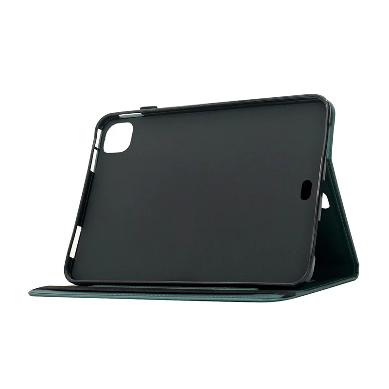 For Honor Pad X9 Pro / Pad X9a Case Solid Color PU Leather Card Holder Stand Tablet Cover - Green