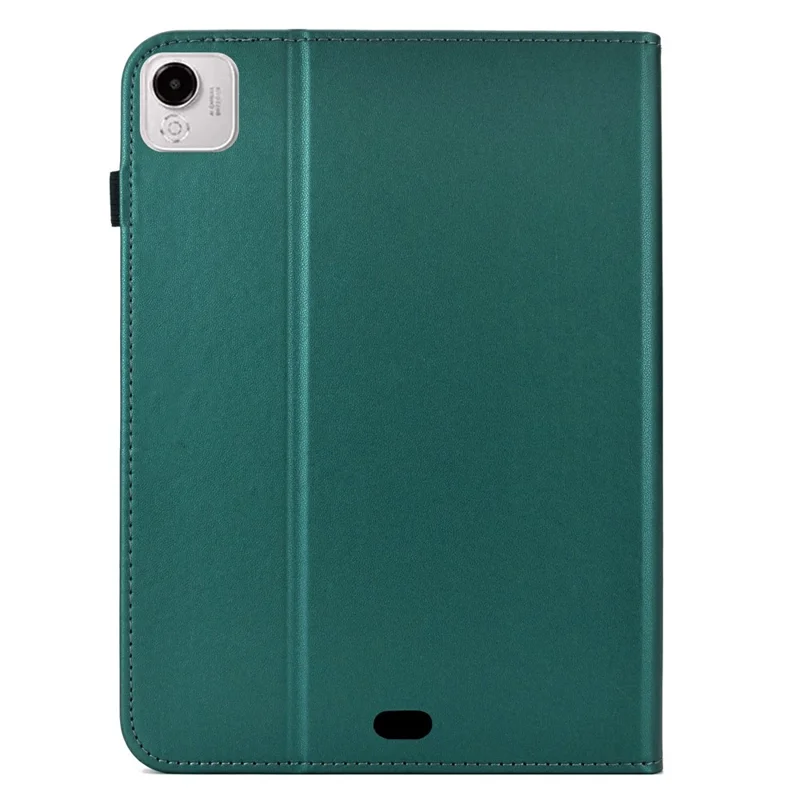 For Honor Pad X9 Pro / Pad X9a Case Solid Color PU Leather Card Holder Stand Tablet Cover - Green