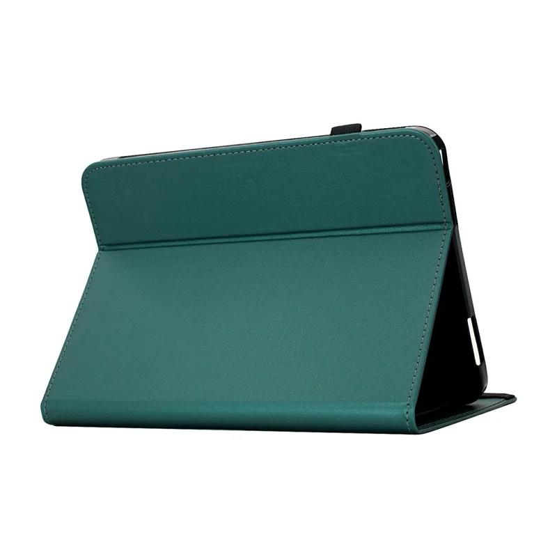 For Amazon Kindle 11th (2024) Case Solid Color PU Leather Card Holder Stand Tablet Cover - Green