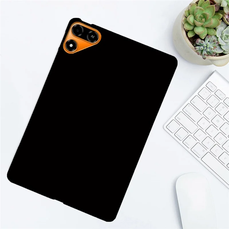 For TECNO Megapad 2 Case Slim Matte TPU Protective Tablet Cover - Black