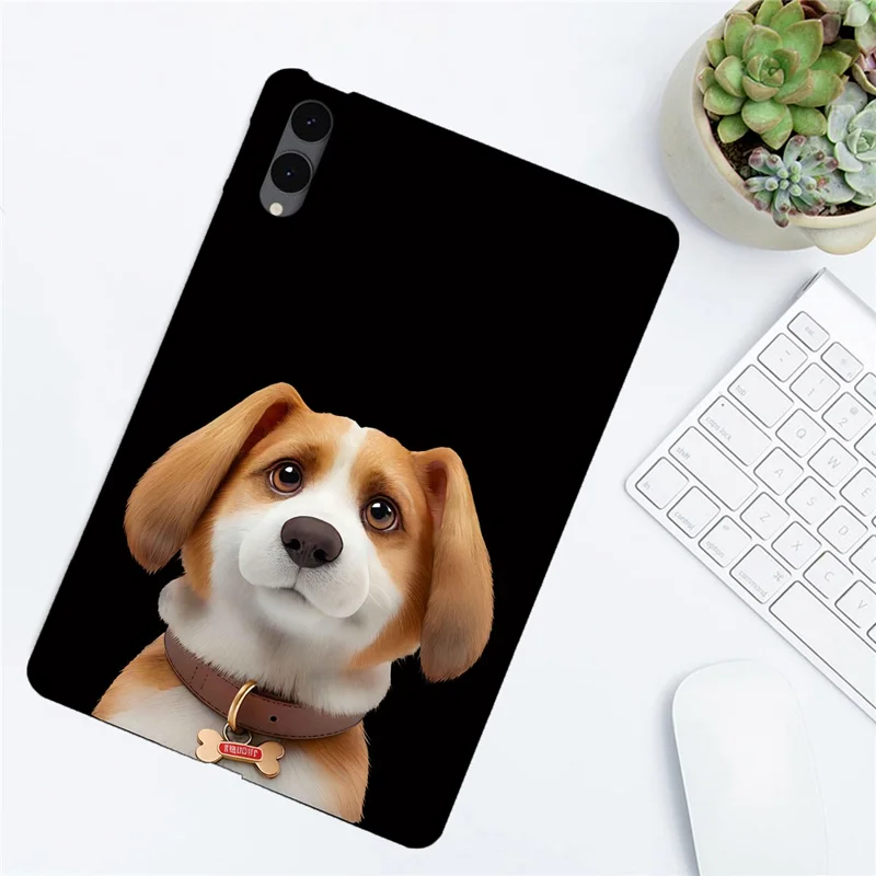 Für Samsung Galaxy Tab S12+ Hülle Musterdruck Schlankes TPU-Tablet-Schutzhülle - Harrier Beagle