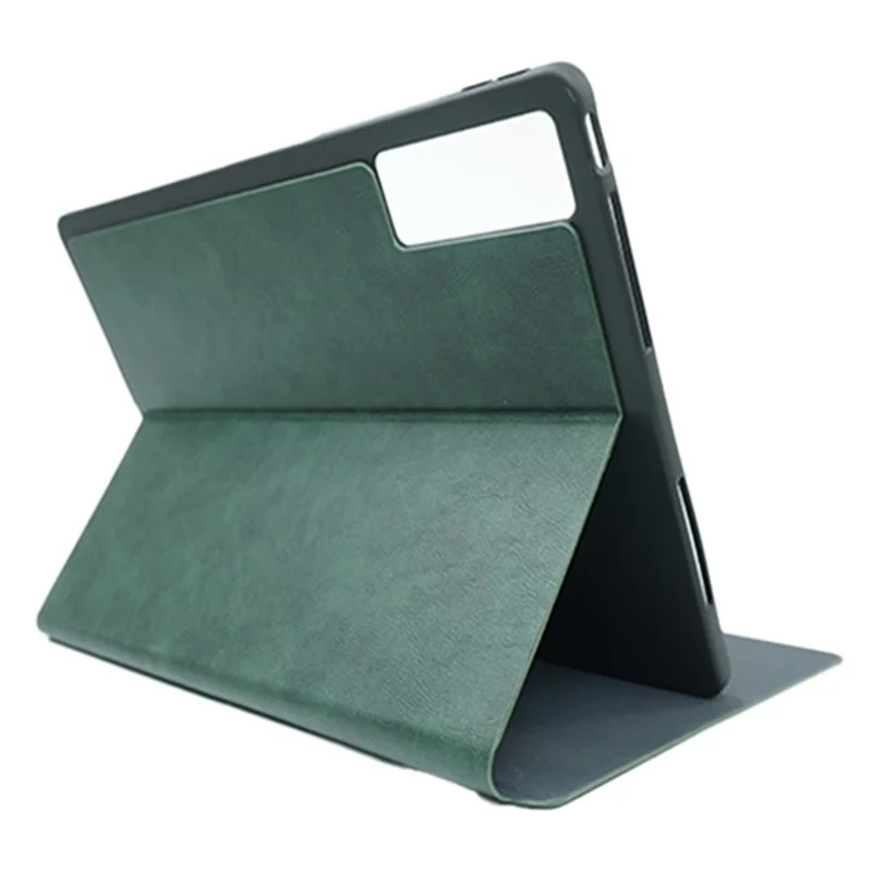 For Lenovo Legion Y900 13 Shockproof Case PU Leather Tablet Cover with Stand - Green