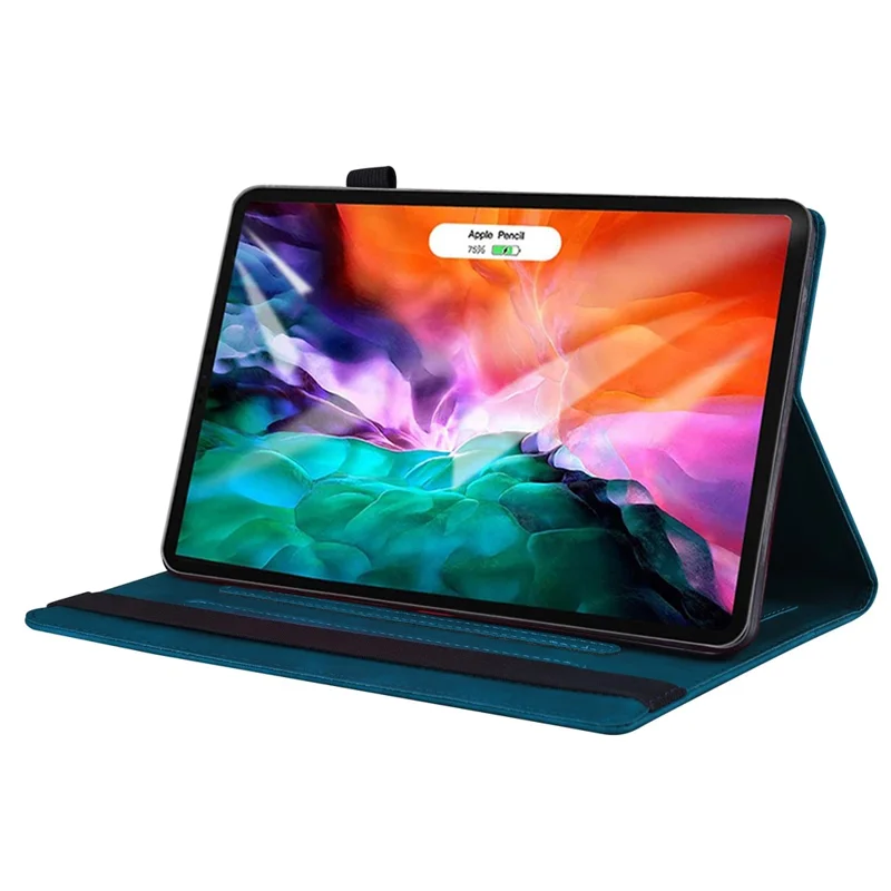 Honor Pad X9b Max Hülle aus PU-Leder Schutzhülle im Booklet-Design mit Kartenfach - Blau
