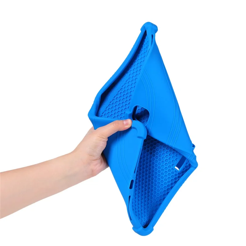 Cover per Honor Pad X9b Max con Supporto Regolabile, Custodia Protettiva in Silicone per Tablet - Blu Scuro