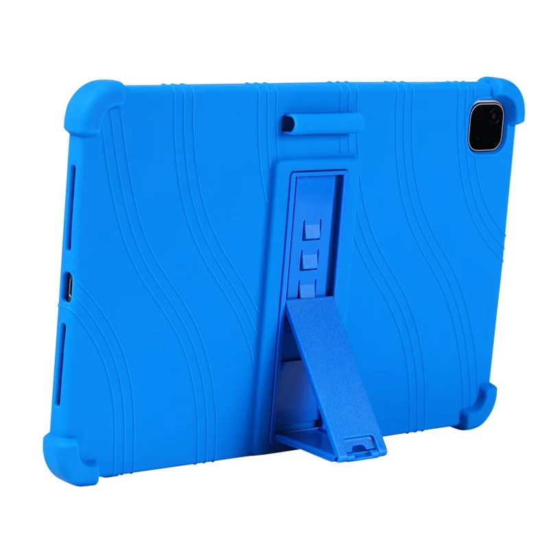 Cover per Honor Pad X9b Max con Supporto Regolabile, Custodia Protettiva in Silicone per Tablet - Blu Scuro