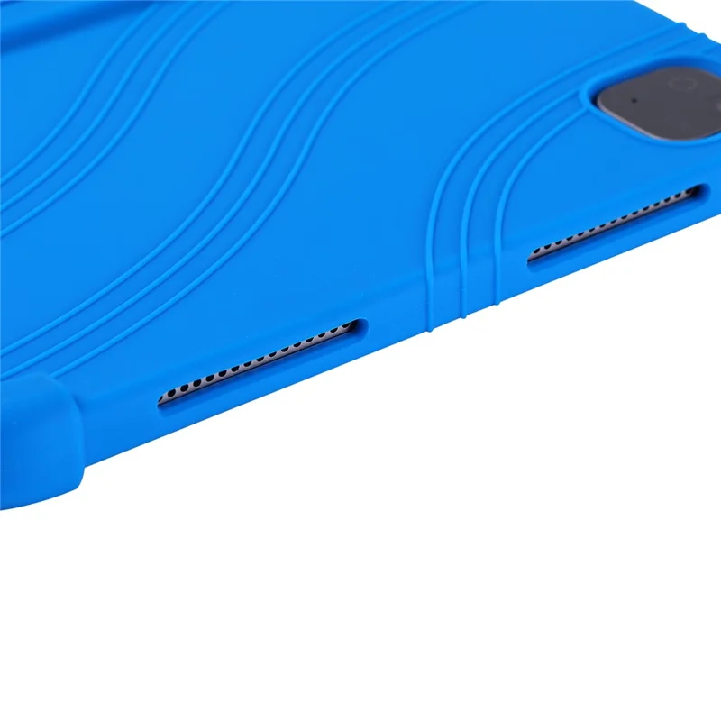 Cover per Honor Pad X9b Max con Supporto Regolabile, Custodia Protettiva in Silicone per Tablet - Blu Scuro