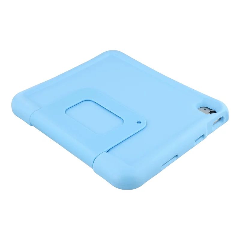 For iPad (2025) / iPad 10.9 (2022) Protective Case Foldable Kickstand EVA Shockproof Tablet Cover - Blue
