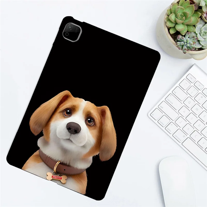 Coque pour Honor Pad X9b Max, Imprimé Motif, Fine, en TPU, Protection pour Tablette - Harrier Beagle