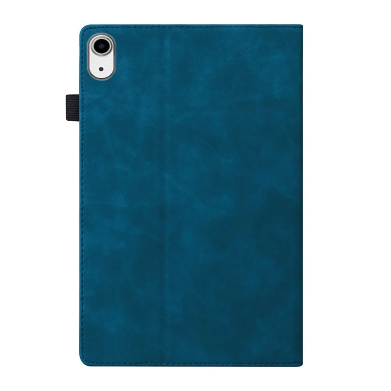 Étui pour iPad mini (2026) en cuir PU, housse de protection folio avec porte-cartes - Bleu