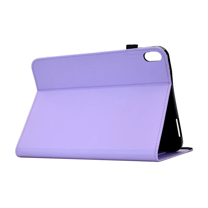 For Xiaomi Redmi Pad 2 Pro Case Butterfly Pattern PU Leather Card Slot Tablet Cover - Light Purple