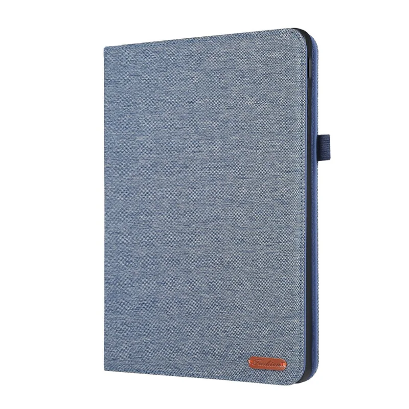 For Microsoft Surface Pro 12inch Case with Stand Card Holder Cloth Texture Leather Tablet Cover - Blue