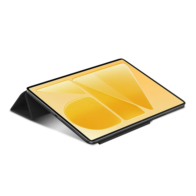 For Huawei MatePad Air (2026) Y-type Stand Cover Anti-scratch Magnetic PU Leather Tablet Case - Black