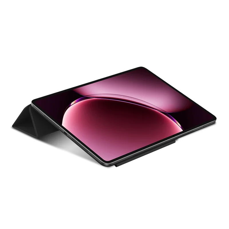 For Xiaomi Pad 9 Pro Max Y-type Stand Cover Anti-scratch Magnetic PU Leather Tablet Case - Black