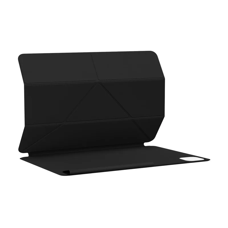 For Xiaomi Pad 9 Pro Max Y-type Stand Cover Anti-scratch Magnetic PU Leather Tablet Case - Black