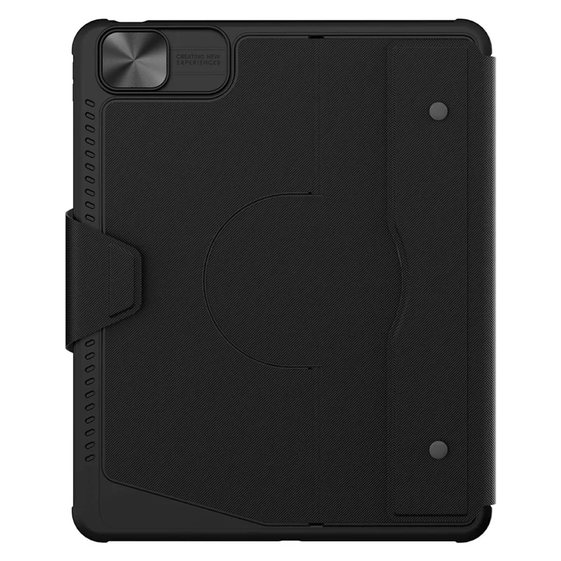 NILLKIN Bumper Combo Pro for iPad Pro 13 (2025)  /  (2024) Case with Detachable Bluetooth-Compatible Keyboard, 7-Color Backlit, Multi-Touch Trackpad - Black