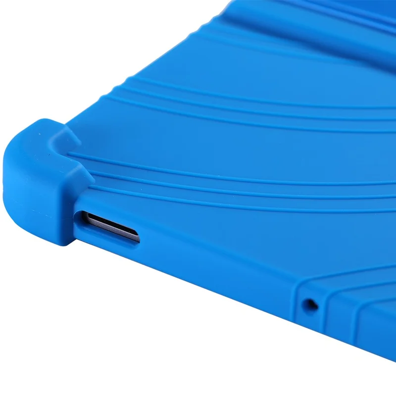 Folia z tworzywa krzemowego i plastiku BY231 z podstawką do Samsung Galaxy Tab S12+ 12,4 cala