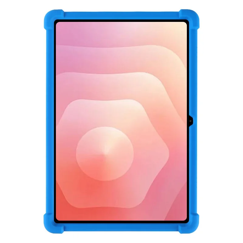 Folia z tworzywa krzemowego i plastiku BY231 z podstawką do Samsung Galaxy Tab S12+ 12,4 cala