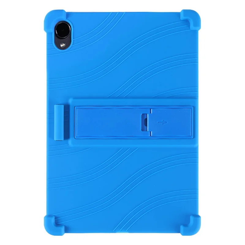 Folia z tworzywa krzemowego i plastiku BY231 z podstawką do Samsung Galaxy Tab S12+ 12,4 cala