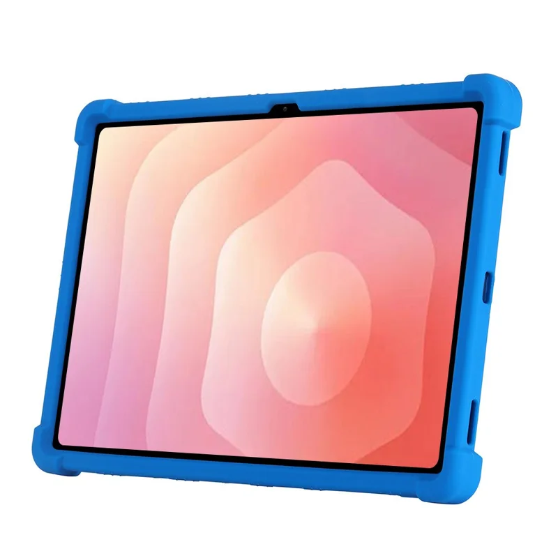 Folia z tworzywa krzemowego i plastiku BY231 z podstawką do Samsung Galaxy Tab S12+ 12,4 cala