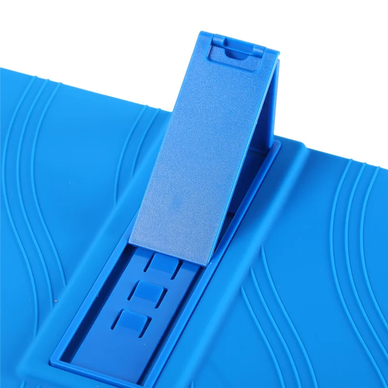 Folia z tworzywa krzemowego i plastiku BY231 z podstawką do Samsung Galaxy Tab S12+ 12,4 cala