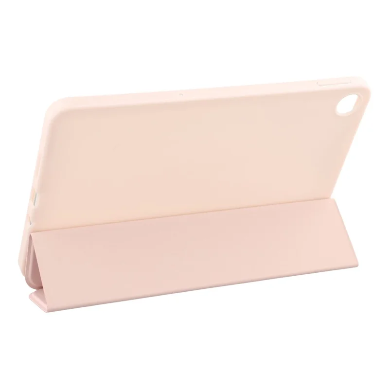 For Xiaomi Redmi Pad 2 9.7  /  SE Case PU Leather + Silicone Tri-Fold Stand Tablet Cover - Pink