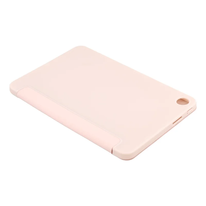 For Xiaomi Redmi Pad 2 9.7  /  SE Case PU Leather + Silicone Tri-Fold Stand Tablet Cover - Pink