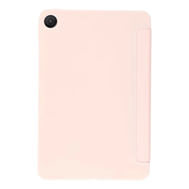 For Xiaomi Redmi Pad 2 9.7  /  SE Case PU Leather + Silicone Tri-Fold Stand Tablet Cover - Pink