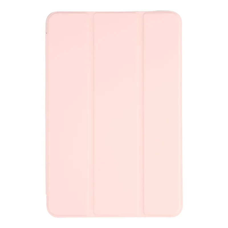 For Xiaomi Redmi Pad 2 9.7  /  SE Case PU Leather + Silicone Tri-Fold Stand Tablet Cover - Pink