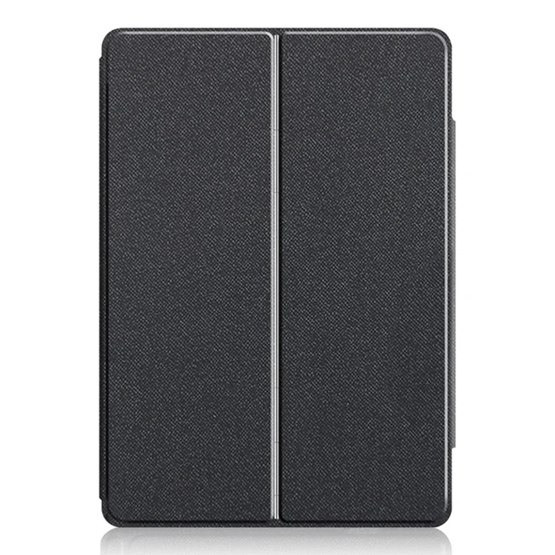 For Xiaomi Pad 9 Pro Leather Case + Touchpad Bluetooth-Compatible Keyboard (without Backlit) - Black