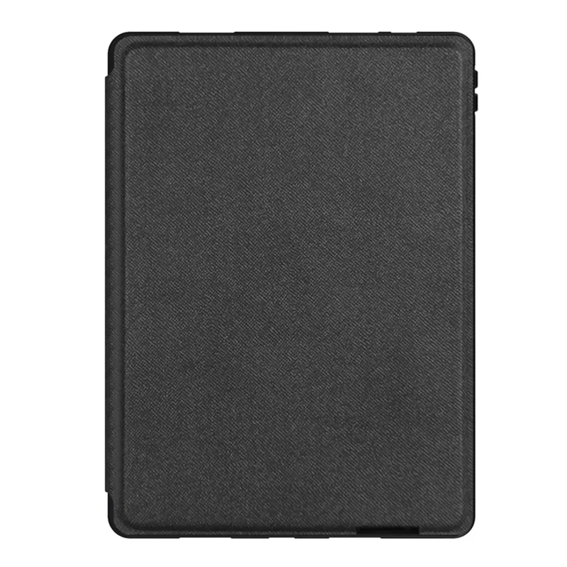 For Xiaomi Pad 9 Pro Leather Case + Bluetooth-Compatible Keyboard with Backlight Trackpad - Black