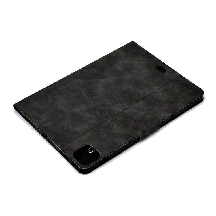Para Ipad Pro 11 Polegadas (2018) /(2020) / Air (2020) /(2022) PU Stand Stand Folio Casa Carta de Cartão Tape Magnética Combato de Proteção - Preto