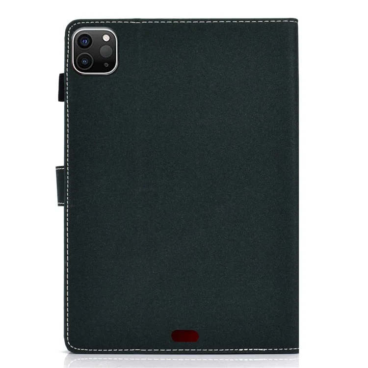Para iPad Pro 11 (2018) / (2020) / (2021) / (2022) / Air 11 (2024) / Air (2020) / (2022) Tablet Case PU Leather Stand with Cards Holder - Verde