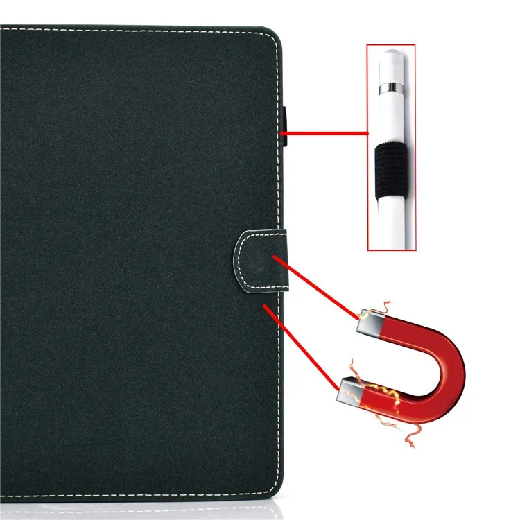 Para iPad Pro 11 (2018) / (2020) / (2021) / (2022) / Air 11 (2024) / Air (2020) / (2022) Tablet Case PU Leather Stand with Cards Holder - Verde