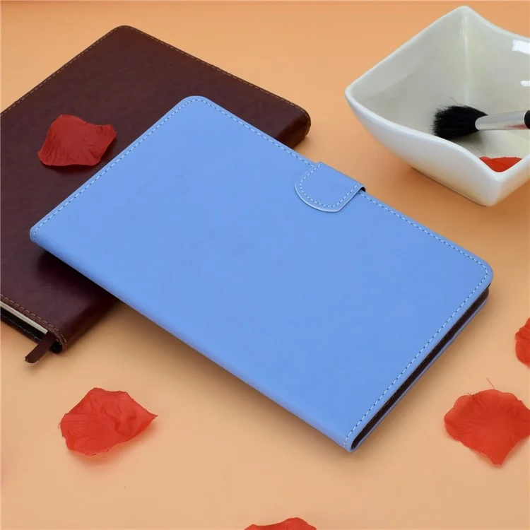 Para iPad Pro 11 (2018) / (2020) / (2021) / (2022) / Air 11 (2024) / Air (2020) / (2022) Tablet Case PU Leather Stand with Cards Holder - Azul