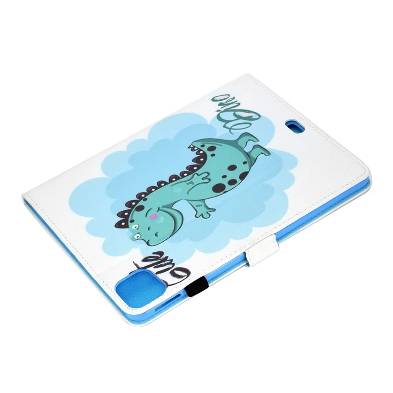 For iPad Air 11 (2026) / (2025) / (2024) / Air (2020) / (2022) / Pro 11 (2022) / (2021) / (2020) / (2018) PU Leather Stand Case - Dinosaur
