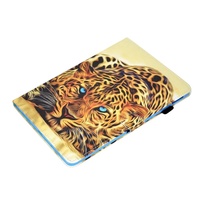For iPad Air 11 (2026) / (2025) / (2024) / Air (2020) / (2022) / Pro 11 (2022) / (2021) / (2020) / (2018) PU Leather Stand Case - Leopard