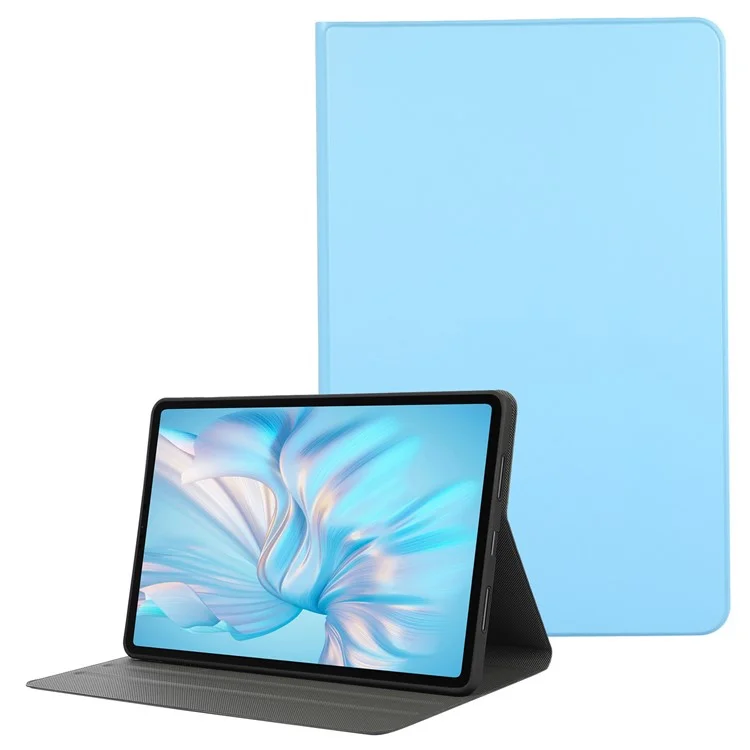 Für Ehrenblock 8 12-zoll-pu-leder-abdeckung Folio Faltbarer Stand Schocksicheres Schutzhülle - Himmelblau