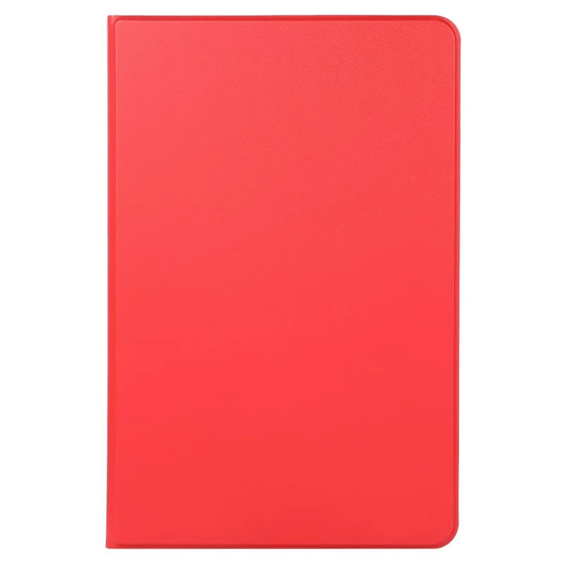 For Honor Pad 8 12-inch PU Leather Cover Folio Foldable Stand Shockproof Protective Case - Red