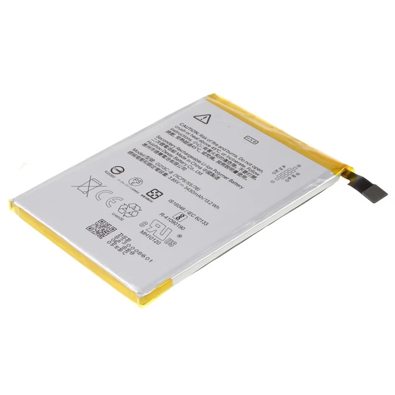 For Google Pixel 3 XL 3.85V 3430mAh Li-ion Polymer Battery Replacement Part (Encode: G013C-B (1ICP5-55-78)) (without Logo)