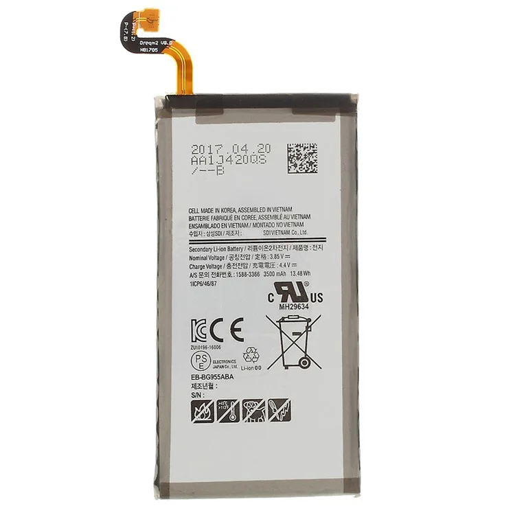 For Samsung Galaxy S8+ 3.85V 3500mAh Li-ion Battery Replacement Part (Encode: EB-BG955ABE) (without Logo)