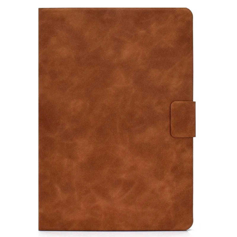 For Amazon Fire 7 (2022) PU Leather Card Holder Tablet Cover Full Protection Case with Stand - Brown