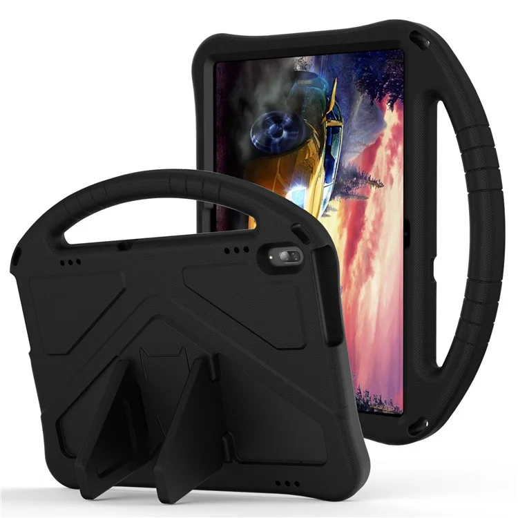 Per Lenovo Tab M10 TB-X605F / Coperchio Protettivo Per Cavendario a Prova di Cavolo X505F EVA Case di Cavolo Con Impugnatura a Manico - Nero