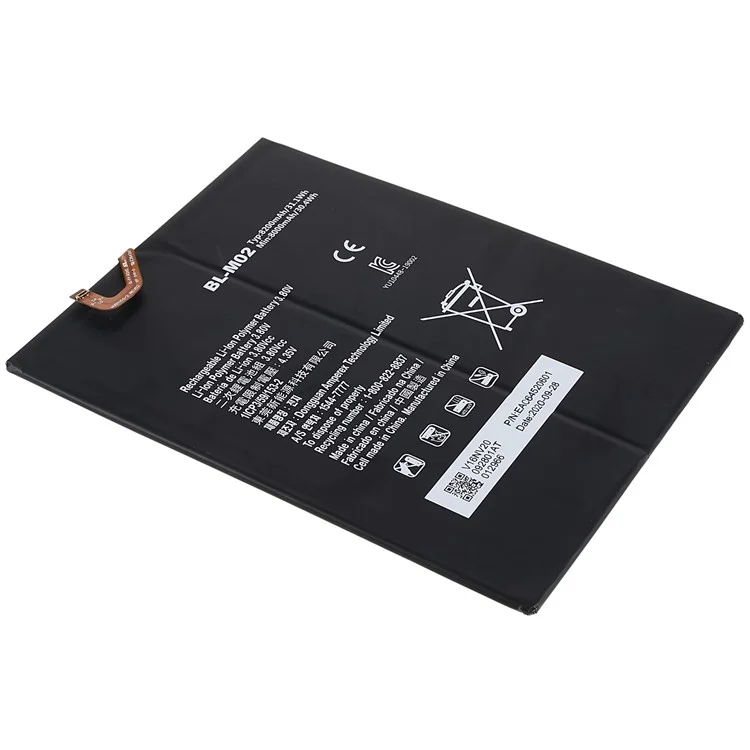 For LG G Pad 5 10.1 3.80V 8000mAh Li-ion Polymer Battery Replacement Part (Encode: BL-M02)